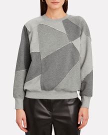 FRAME Patchwork Cotton Sweatshirt at Intermix