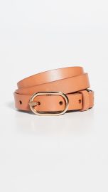 FRAME Petit Oval Buckle Belt at Shopbop