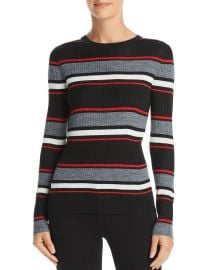 FRAME STRIPED RIB-KNIT SWEATER at Bloomingdales