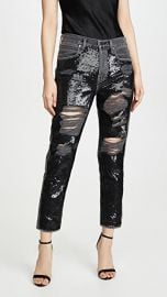 FRAME Sequin Jeans at Shopbop