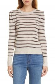 FRAME Shirred Stripe Cashmere Sweater  Nordstrom Exclusive    Nordstrom at Nordstrom