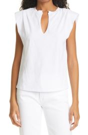 FRAME Shoulder Pad T-Shirt at Nordstrom