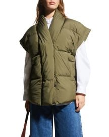 FRAME Sleeveless Puffer Jacket at Neiman Marcus