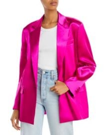 FRAME Strong Shoulder Blazer Bloomingdales at Bloomingdales