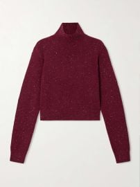 FRAME The Fleck cashmere turtleneck sweater at Net a Porter