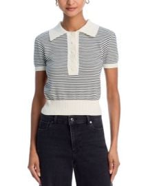 FRAME The Graduate Polo Sweater Bloomingdales at Bloomingdales