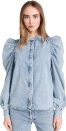 FRAME The Long Sleeve Gillian Top at Shopbop