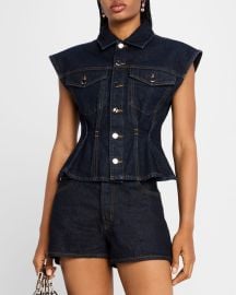 FRAME The Nipped Vest at Neiman Marcus