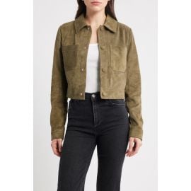 FRAME The Small Suede Jacket at Nordstrom