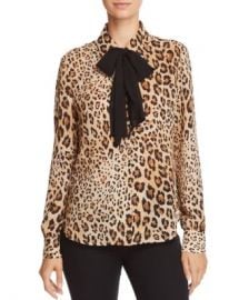 FRAME True Leopard Print Silk Blouse Women - Bloomingdale s at Bloomingdales