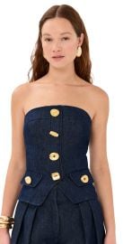 FRANÇOISE Bijou Top Indigo 42 at Shopbop