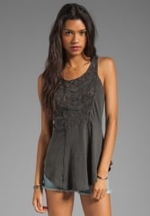 FREE PEOPLE Day Tripper Tank in Black - Free People at Revolve