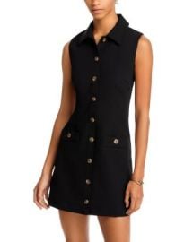 FRENCH CONNECTION Azra Button Front Dress Bloomingdales at Bloomingdales