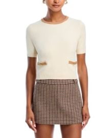 FRENCH CONNECTION Babysoft Short Sleeve Sweater Bloomingdales at Bloomingdales