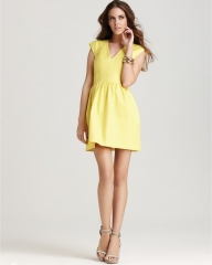 FRENCH CONNECTION Dress - Unno in yellow at Bloomingdales