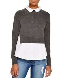 FRENCH CONNECTION Fast Fresh Knits Layered Look Sweater at Bloomingdales