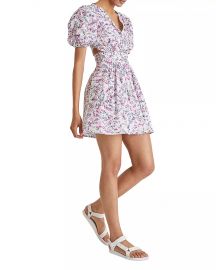 FRENCH CONNECTION Flores Cotton Cutout Dress     Bloomingdales at Bloomingdales