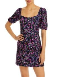 FRENCH CONNECTION Flores Whisper Mini Dress Bloomingdales at Bloomingdales