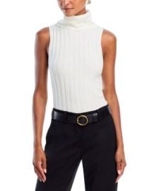FRENCH CONNECTION Padma Fine Knit Turtleneck Tank Top Bloomingdalex27s Women at Bloomingdales