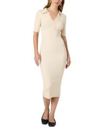 FRENCH CONNECTION Ribbed Knit Midi Dress Bloomingdales at Bloomingdales