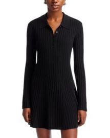 FRENCH CONNECTION Vhari Ribbed Button Up Mini Dress Bloomingdale39s at Bloomingdales