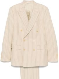 FURSAC Pinstripe Suit Neutrals at Farfetch