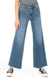 Fab Ab Raw Wide Jeans at Nordstrom