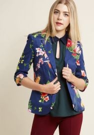 Fab Floral Designer Blazer at ModCloth