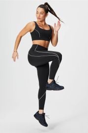 Fabletics Motion365 High Waisted Piped Legging at Fabletics