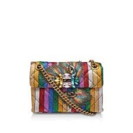 Fabric Mini Mayfair X Rainbow Embellished Shoulder Bag at Kurt Geiger