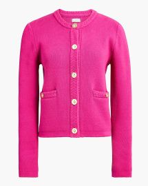 Factory Cotton Lady Jacket Cardigan Sweater For Women at J. Crew