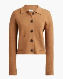 Factory Polo Cardigan Sweater For Women at J. Crew