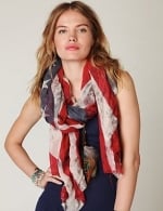 Faded Flag Scarf at Free People