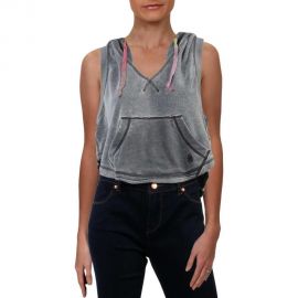 Faded Sleeveless Cropped Activewear Hoodie by FP Movement at Free People at Overstock