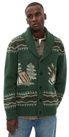 Faherty Camp Cardigan Forest Lake M at Shopbop