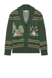 Faherty Camp Cardigan In Forest Lake at Revolve