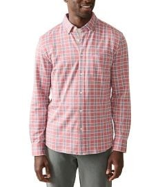Faherty Coastline Knit Long Sleeve Woven Shirt Dillardx27s at Dillards