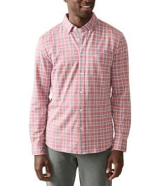 Faherty Coastline Knit Long Sleeve Woven Shirt Dillardx27s at Dillards
