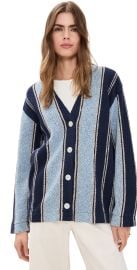 Faherty Dockside Caridgan Tide Line Stripe M at Shopbop