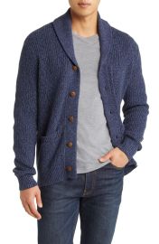 Faherty Marl Cotton Blend Cardigan at Nordstrom