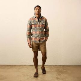Faherty Mens Doug Good Feather Canyon Overshirt Dicks Sporting Goods at Dicks Sporting Goods
