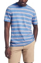 Faherty Sunwash Stripe T-shirt at Nordstrom