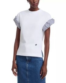 Faille Sleeved Tee at Bloomingdales