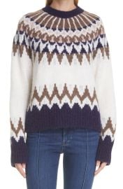  Fair Isle Crew Sweater by Frame at Nordstrom Rack