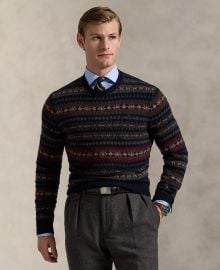 Fair Isle Wool Sweater at Macys