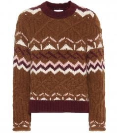 Fair Isle alpaca-blend sweater at Mytheresa