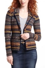 Fair Isle blazer at Anthropologie at Anthropologie