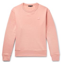 Fairview Fleece-Back Cotton-Jersey Sweatshirt by Acne Studios at Mr Porter