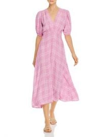 Faithfull the Brand Vittoria Plaid Midi Dress Women - Bloomingdale s at Bloomingdales