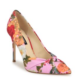 Faiza Knotted Pointy Toe Pumps Nine West at Nine West